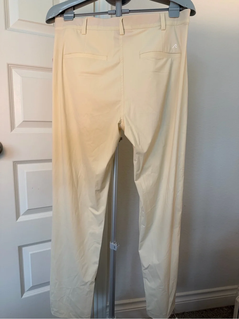 Men's Slim Chino Pants in Cream